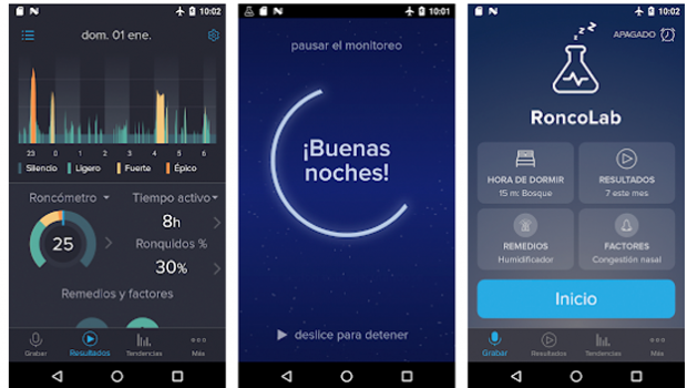 App no roncar Android Roncolab