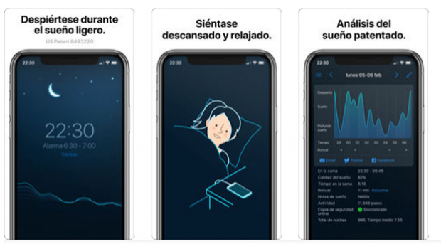 Aplicaciones dejar de dormir Android iOS Sleep Cycle
