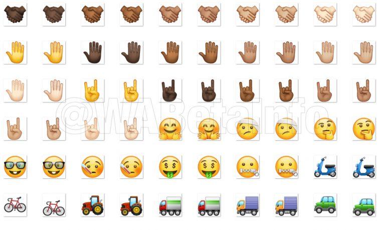 Nuevos emojis para WhatsApp